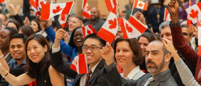 How to Move to Canada Without Going Broke. Canadian Citizenship Ceremony